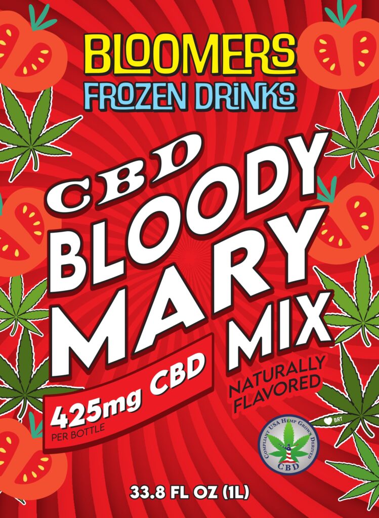 Bloomers Frozen Drinks CBD Bloody Mary Mix