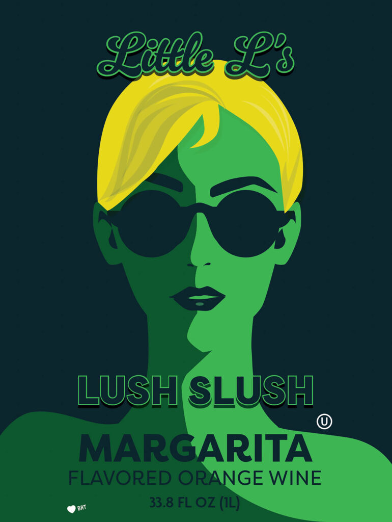 Little L's Lush Slush Margarita Flavored Orange Wine